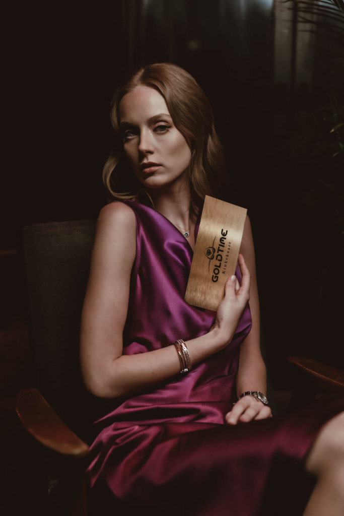 Head of makeup and hair for Piret Kuresaar