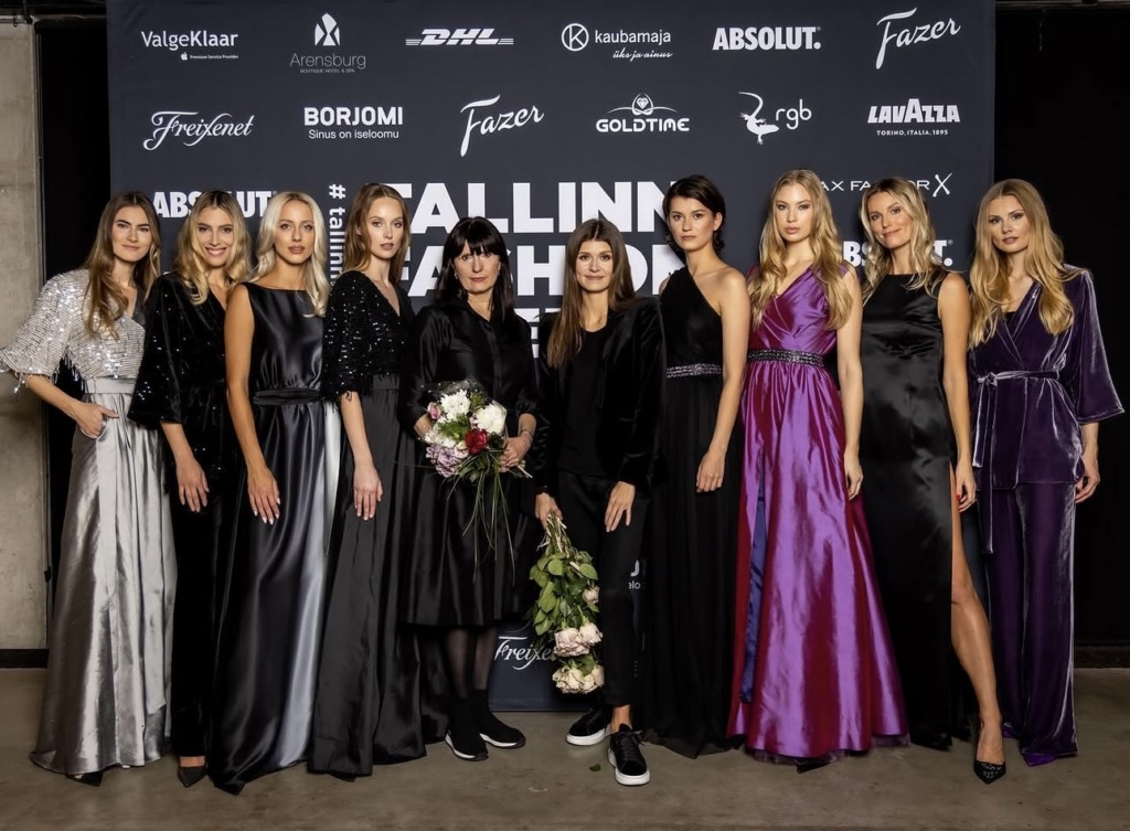 Makeup designer for Tallinn Fashion Week Piret Kuresaar